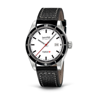 Armbanduhr Eberhard Herr Champion V in Stahl 41031CP - 41031CP